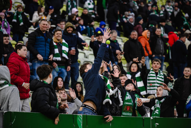 Lechia Gdańsk - Piast Gliwice: Zdjęcia kibiców z meczu 29. kolejki PKO BP Ekstraklasy