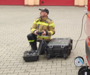 Pierwszy w Polsce samochód dronowy