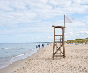 Sinice Rowy. Czy w Rowach można się kąpać 24.08? Flaga, warunki pogodowe
