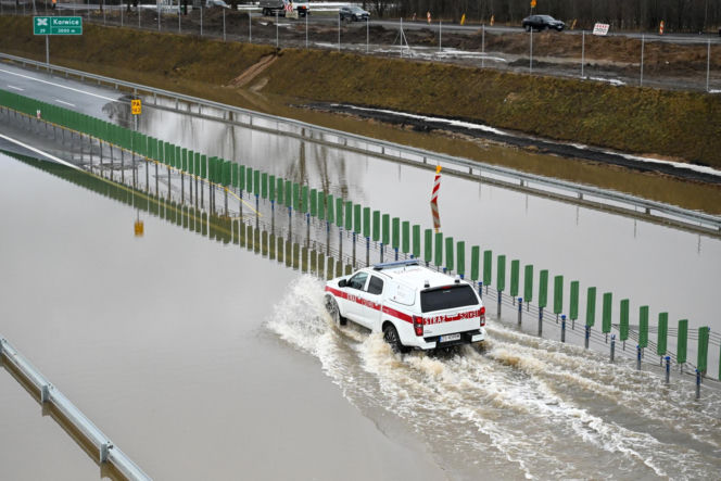 Karwice, zalana trasa S6