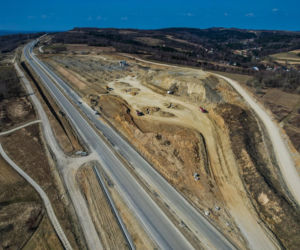 Najwyższa estakada w Polsce powstaje na S19 Babica Jawornik. Na plac budowy prowadzą serpentyny