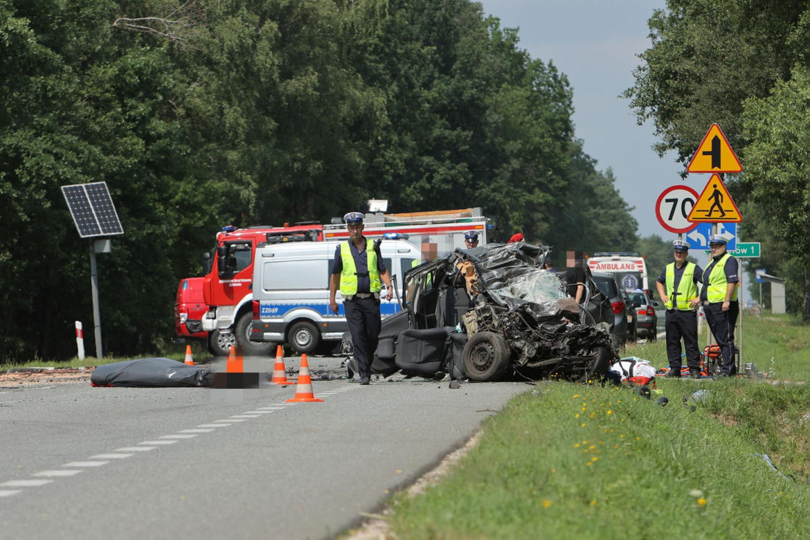 Widok małych zmasakrowanych ciał był przerażający