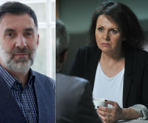 M jak miłość. Kamil Starski (Radosław Krzyżowski), Marysia (Małgorzata Pieńkowska)