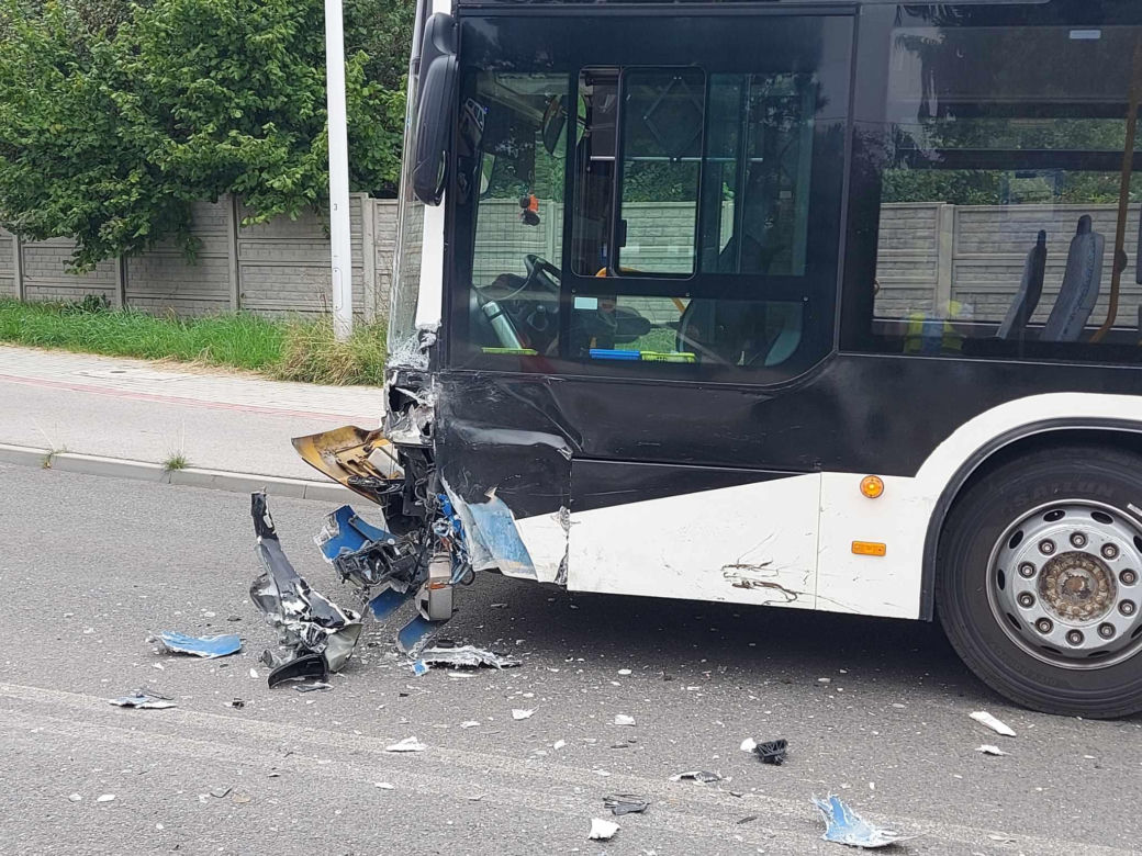 Wypadek na Moniuszki w Starachowicach