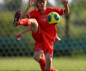 Justin Bieber gra w piłkę