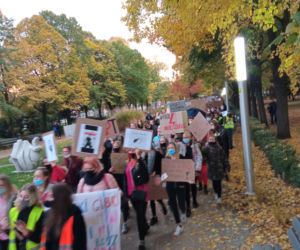 środowy protest w Lesznie