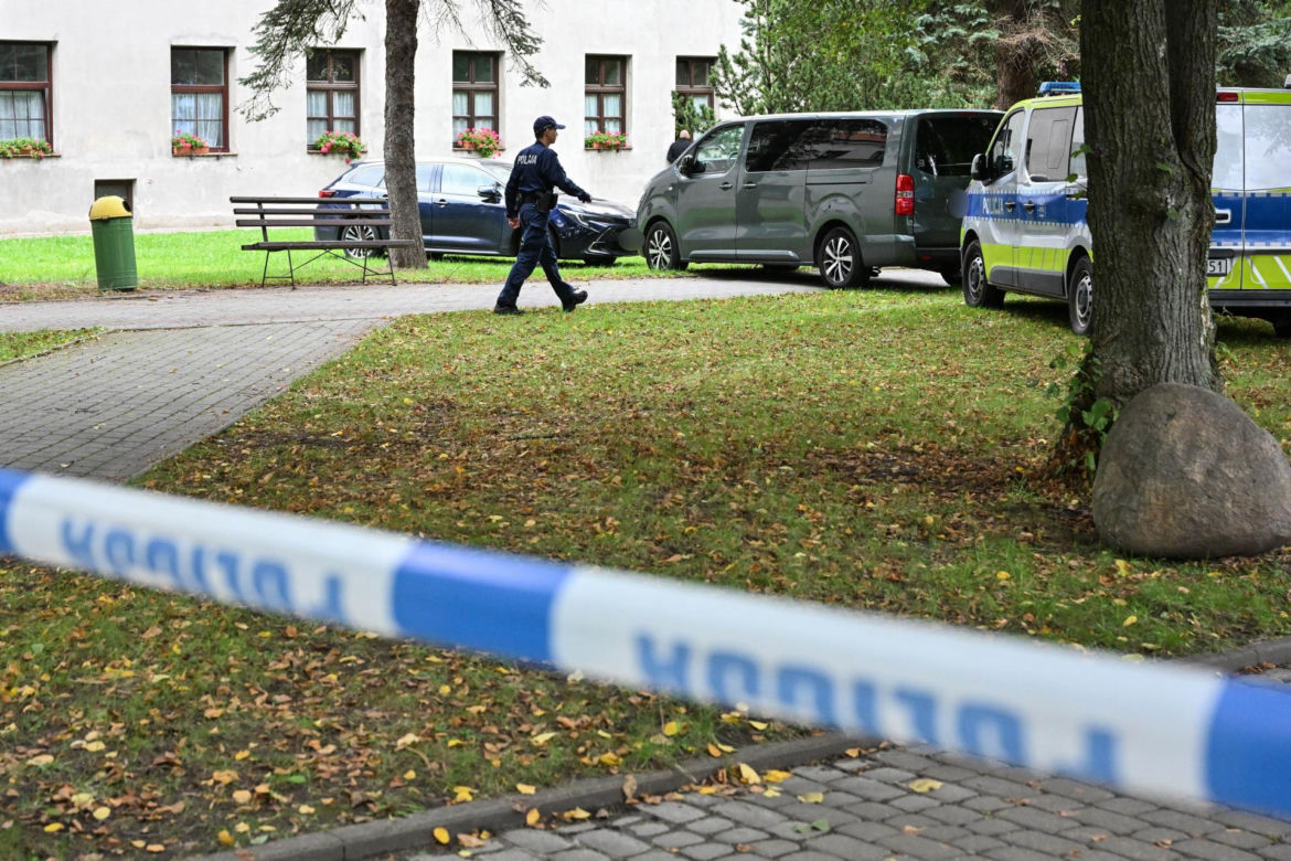 Nagranie po ataku nożownika w Jarosławiu. To on doprowadził do krwawej masakry