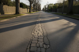 Zapadlisko w Będzinie pochłonęło ulicę. Kto odpowie za ten geologiczny koszmar?