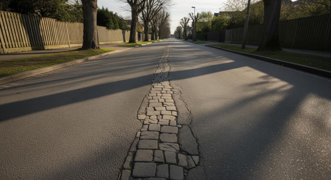 Zapadlisko w Będzinie pochłonęło ulicę. Kto odpowie za ten geologiczny koszmar?