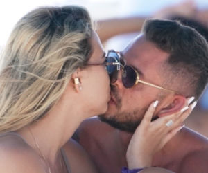 Sandra Kubicka z chłopakiem na plaży