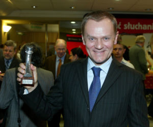 Donald Tusk, 2004r.
