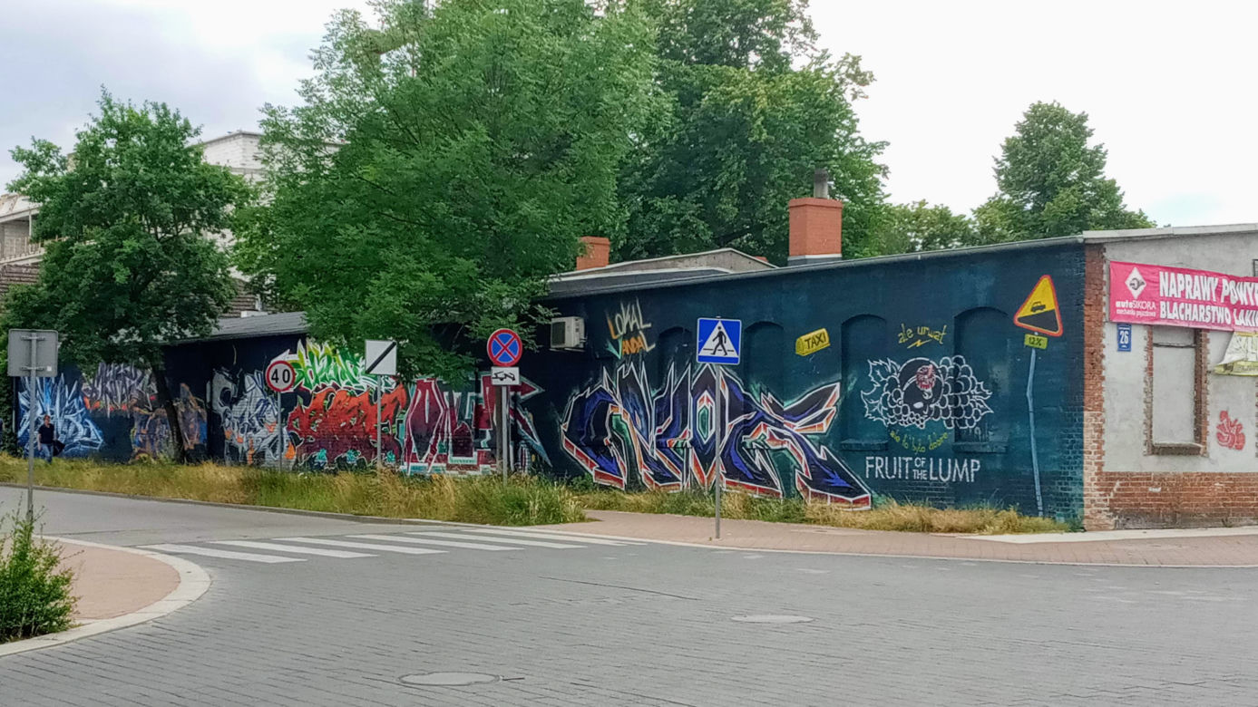 Mural na pamiątkę "Ale urwał!"
