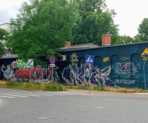 Mural na pamiątkę Ale urwał!