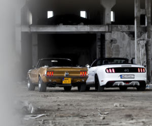 Ford Mustang Convertible 1968 & Ford Mustang Convertible 2015