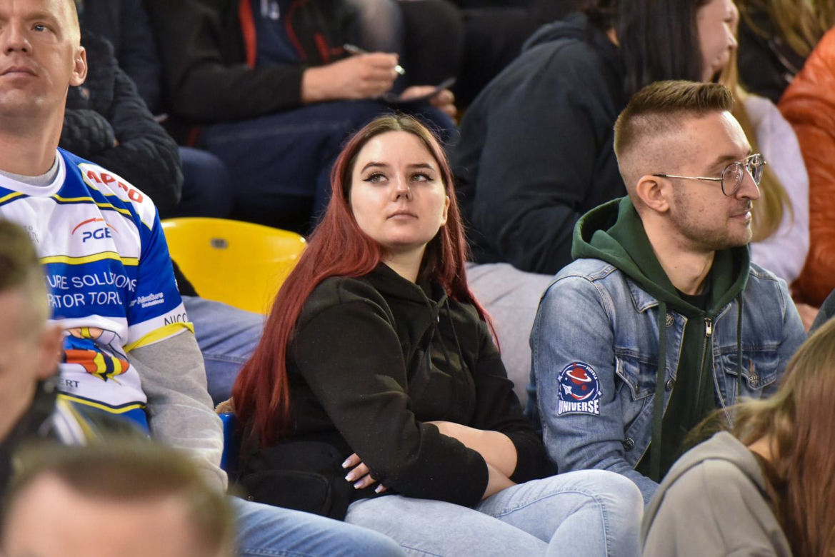 PRES Grupa Deweloperska Toruń - Krono-Plast Włókniarz Częstochowa 47:43, zdjęcia kibiców i zawodników
