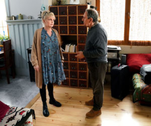 Barwy szczęścia odc. 2610: Małgorzata (Adrianna Biedrzyńska), Jerzy (Bronisław Wrocławski)