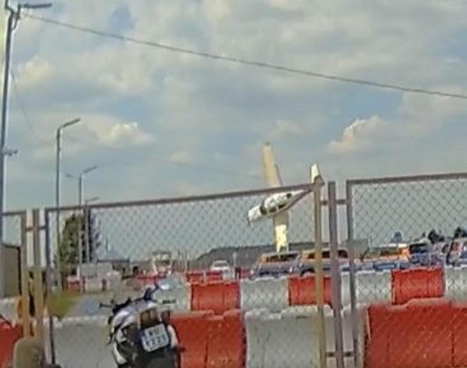 Tak doszło do katastrofa awionetki w Warszawie. Nagranie szokuje!