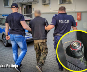Zatrzymał byłą dziewczynę na środku ulicy i wyjął broń! W jego aucie był ładunek wybuchowy. Szok w Sulechowie [ZDJĘCIA].