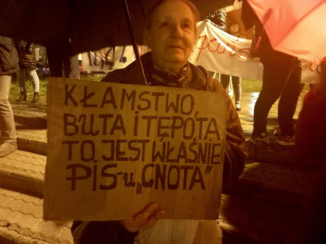 Jarosław Kaczyński odwiedził w sobotę Przemyśl. Przywitali go zwolennicy i … przeciwnicy