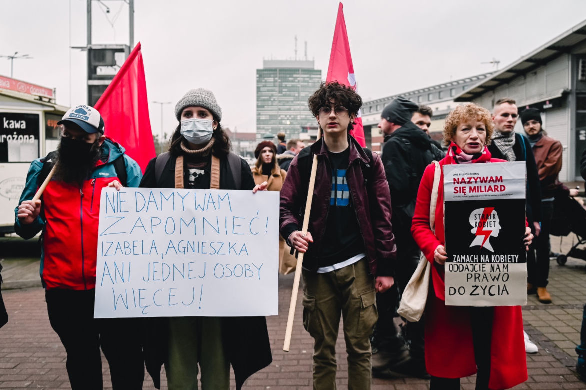 Protest aborcyjny w Gdańsku
