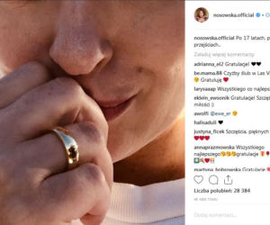 Katarzyna Nosowska i Paweł Krawczyk po ślubie