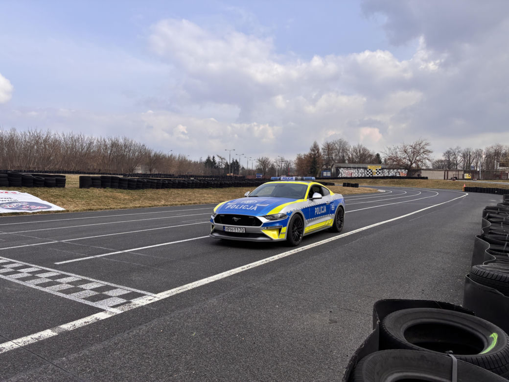 Ford Mustang w służbie radomskiej policji