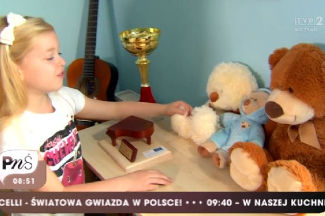 Pytanie na śniadanie. Gabrysia Raczyńska - Basia z M jak miłość w swoim pokoju