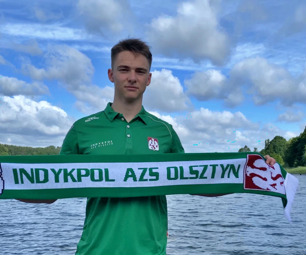 Jakub Czerwiński przez najbliższe trzy sezony będzie reprezentował Indykpol AZS Olsztyn