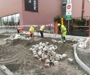 Trwają prace na Wałach gen. Sikorskiego i Chopina w Toruniu. Sprawdzamy co dzieje się na placu budowy