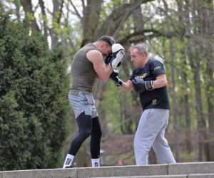 Łukasz Mejza uczył boksu pod chmurką Przemysława Czarneckiego