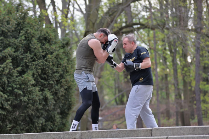 Łukasz Mejza uczył boksu pod chmurką Przemysława Czarneckiego