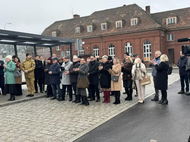 Plac Dworcowy w Pasłęku już gotowy