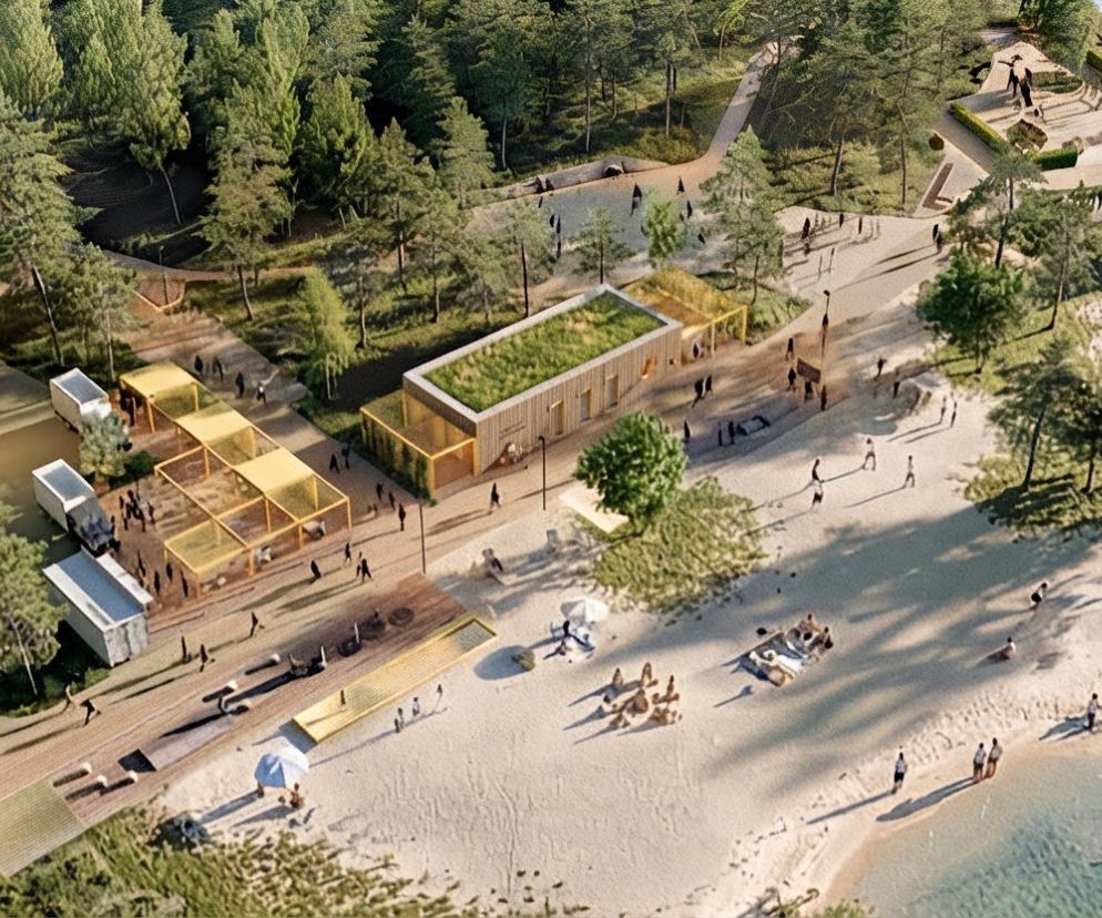 Nowe plany dla Zaborowa: plaża nad zbiornikiem bez możliwości kąpieli