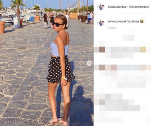 Oliwia Bieniuk idzie w ślady pięknej mamy