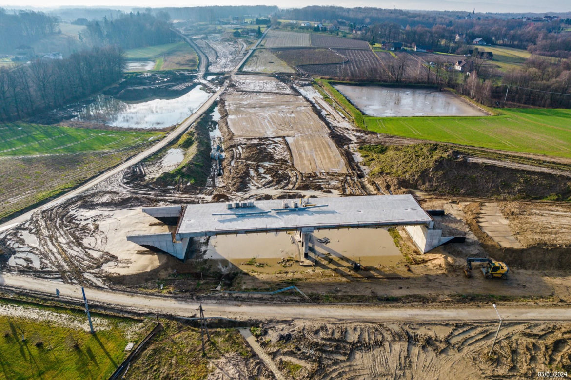 Budowa drogi ekspresowej S1 Dankowice - Suchy Potok ZDJĘCIA