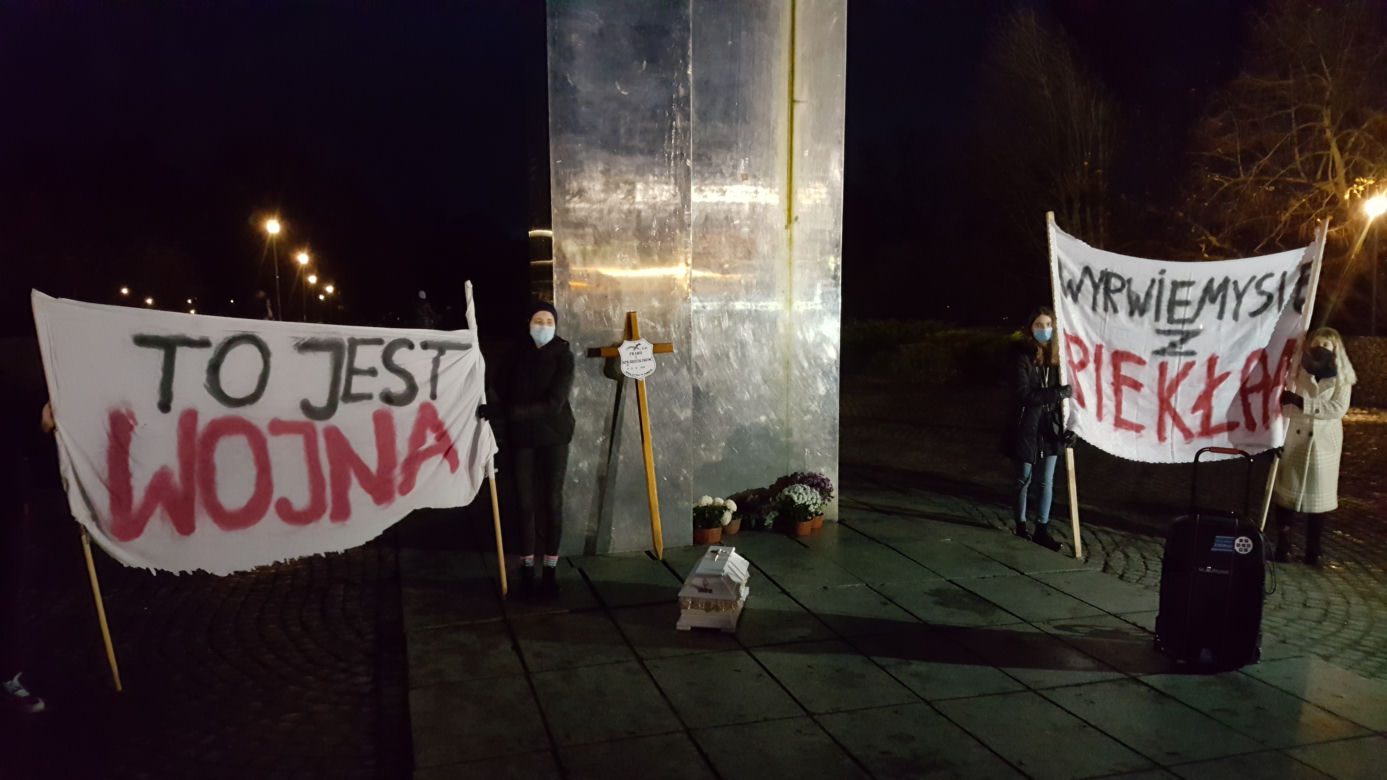 Strajk miesiąc Szczecin