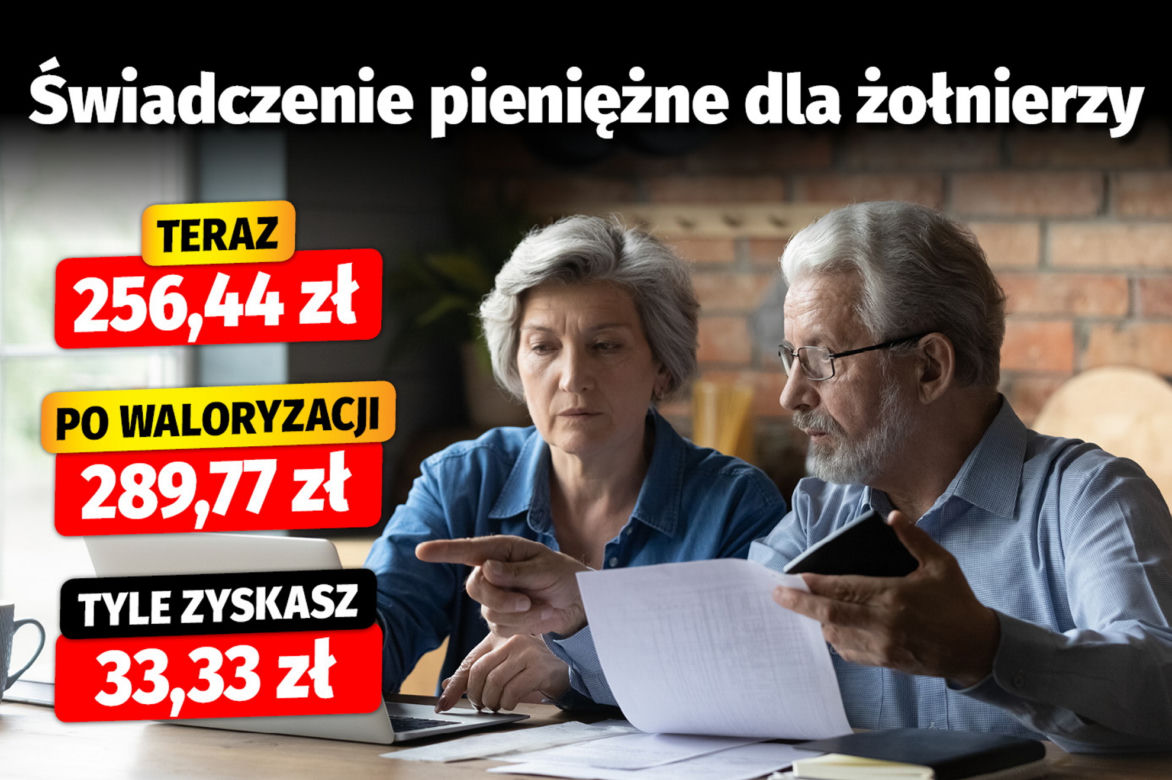 Waloryzacja dodatków emerytalnych
