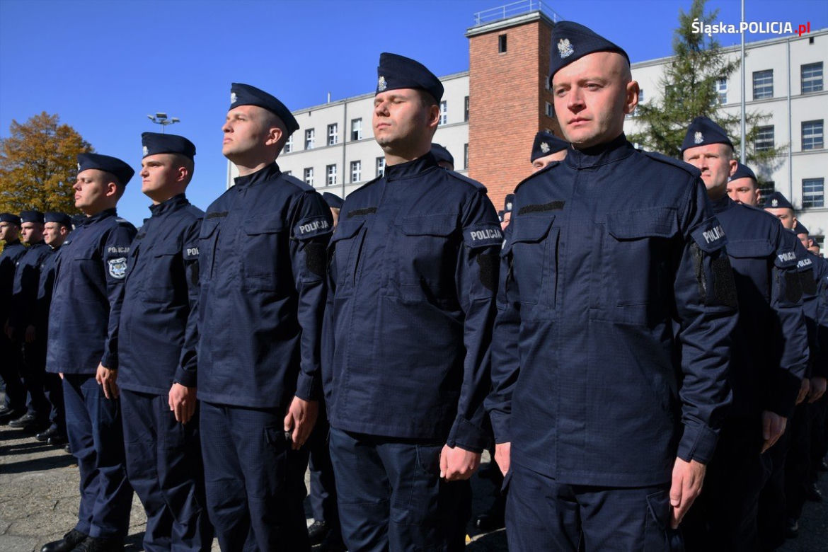 Śląska policja ma nowych policjantów
