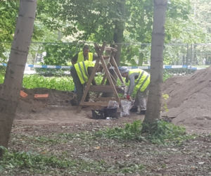 Na Westerplatte znaleziono ponad 200 szczątków kostnych