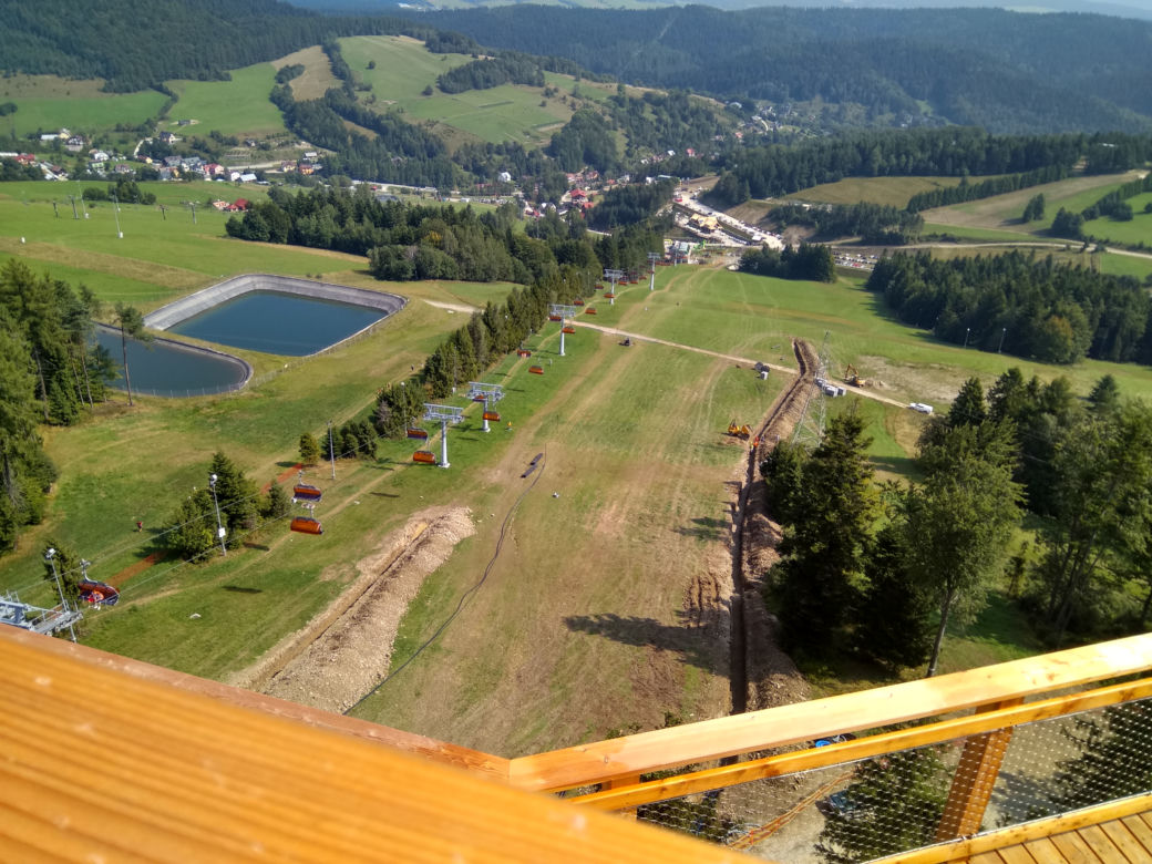 Wieża widokowa Słotwiny - Krynica
