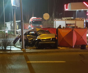 Wypadek w Olsztynie. Dwie osoby nie żyją!