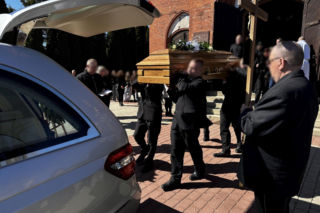 Bliscy pożegnali 14-letniego Mateusza