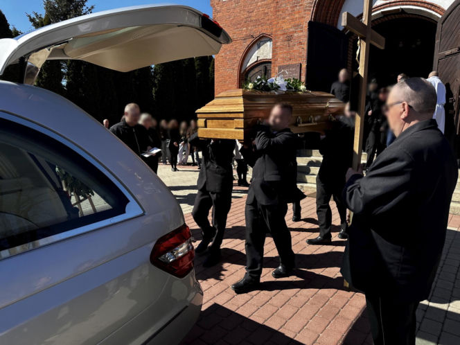 Bliscy pożegnali 14-letniego Mateusza