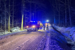 Wypadek koło Jawora