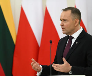 Prezydent RP Karol Nawrocki w Wilnie