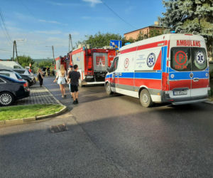 Wypadek na ulicy Żytniej w Starachowicach