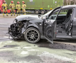 Wypadek na Konstytucji 3 Maja w Lesznie