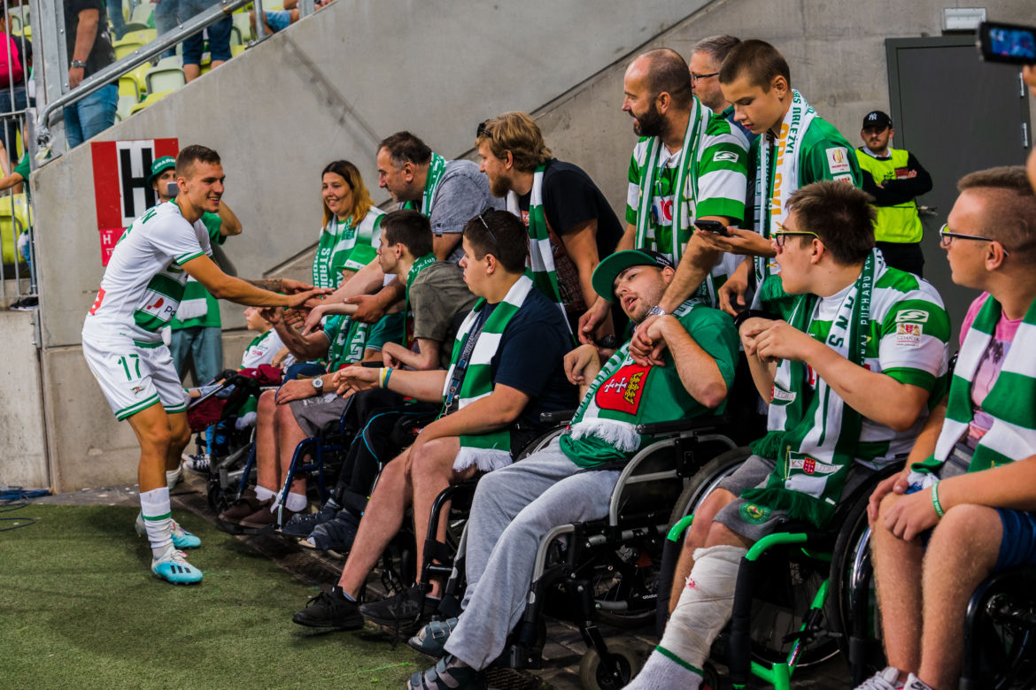 Kibice na meczu Lechia - Brøndby [ZDJĘCIA]