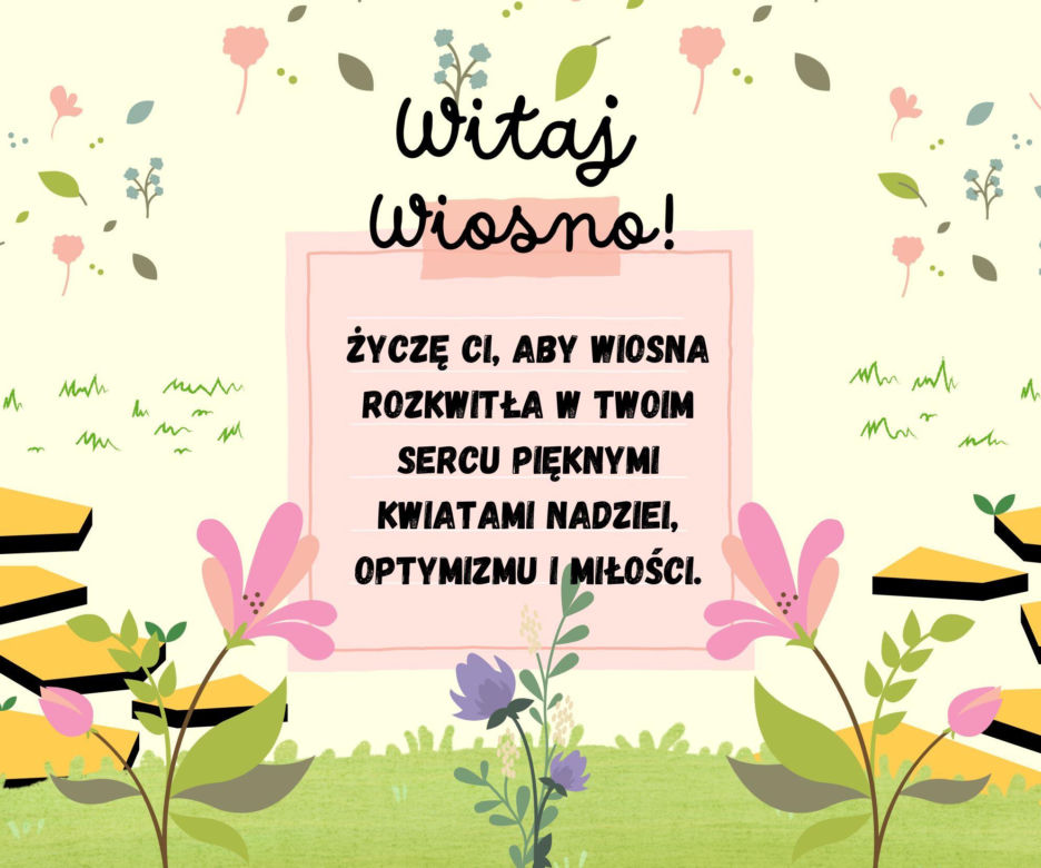 Piękne kartki na pierwszy dzień wiosny!