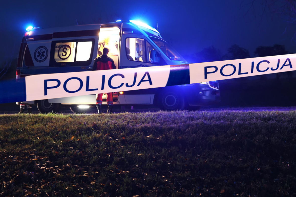Policjantka dźgnięta nożem, jej partner strzelił do napastnika. Agresor zginął na miejscu